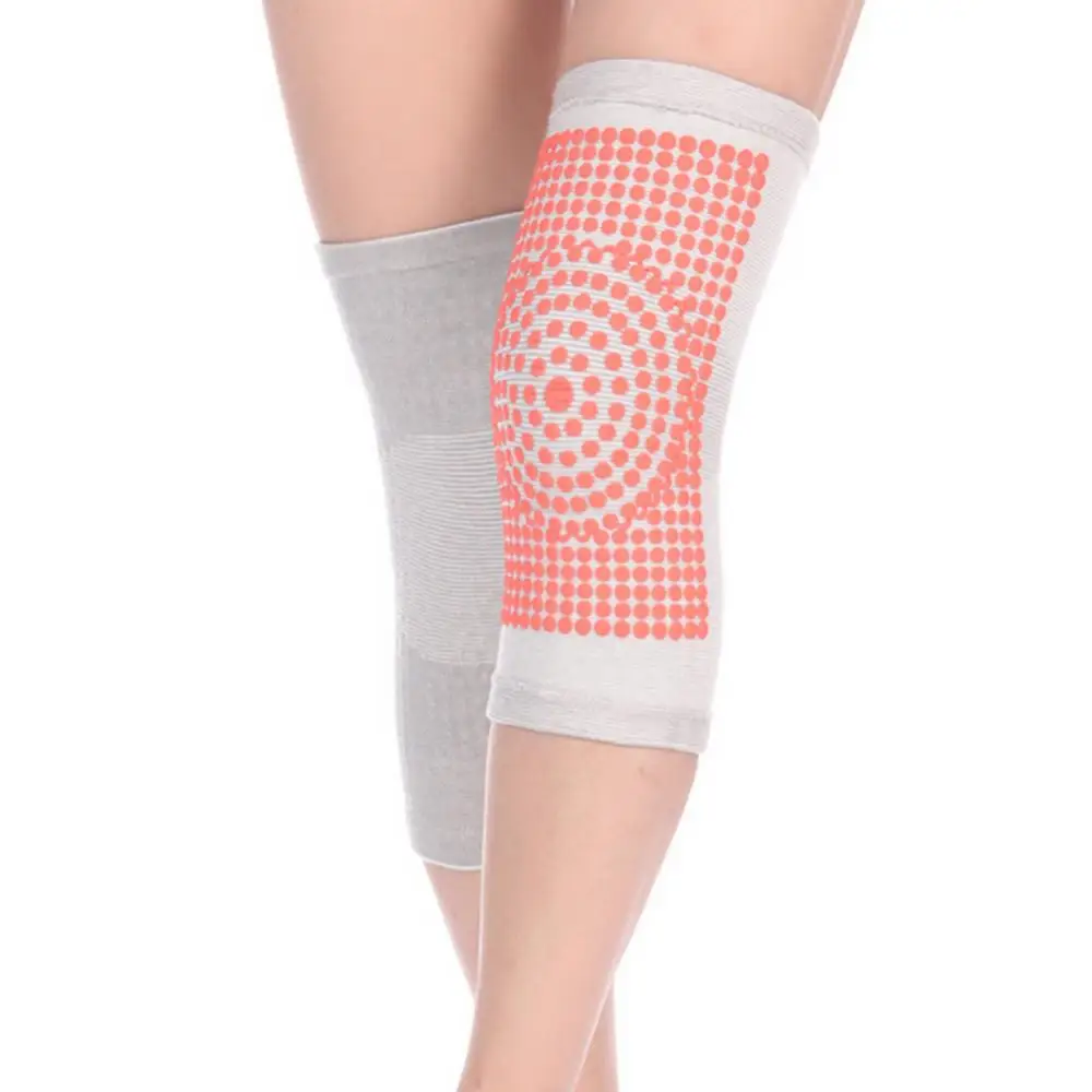 1 Pair Elbow & Knee Pads Self-heating Thermal Therapy Knee Pad Brace Support Arthritis Protector  Sports Safety