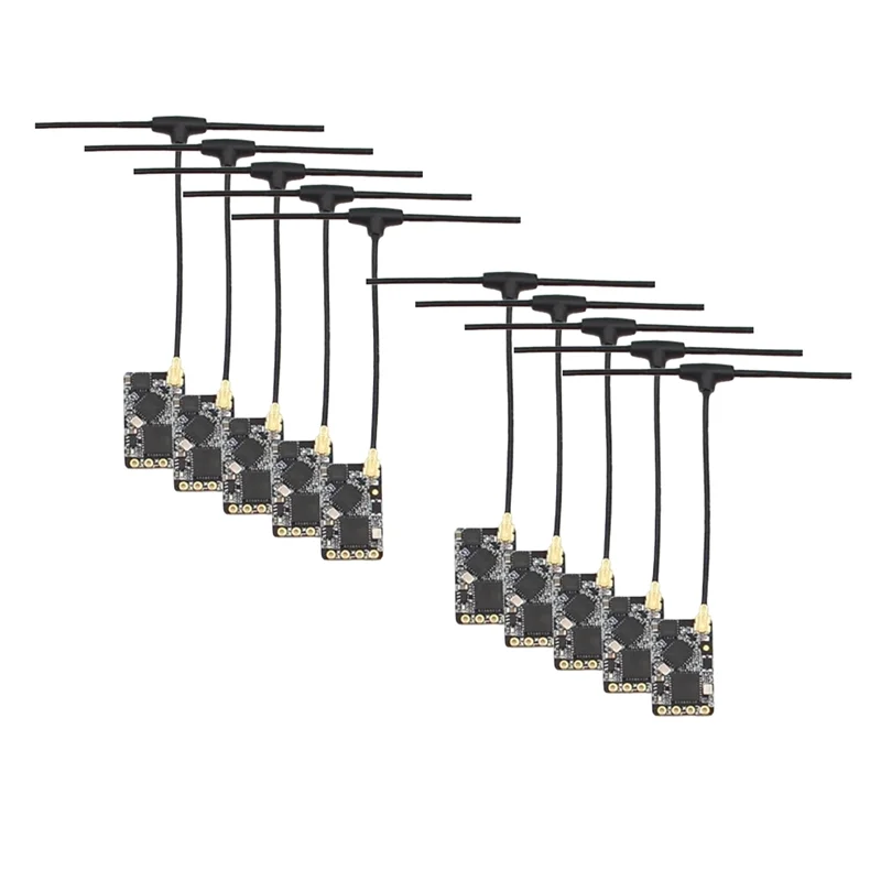 웰메이드-10PCS ELRS 2.4Ghz 나노 Expresslrs 장거리 ELRS 수신기 (BETAFPV 나노 2400 RX용) RC FPV 장거리 레이싱 드론용