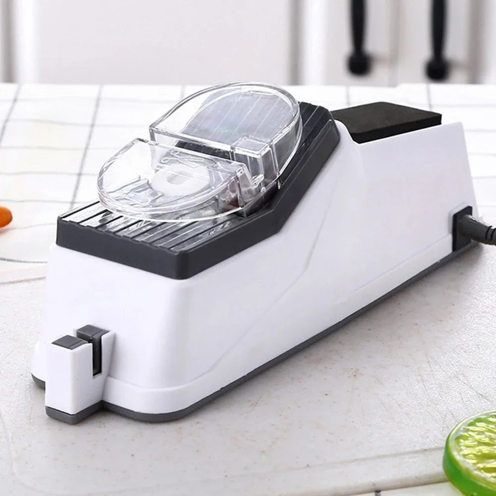 Electric Knife Sharpener Adjustable Automatic Rechargeable
