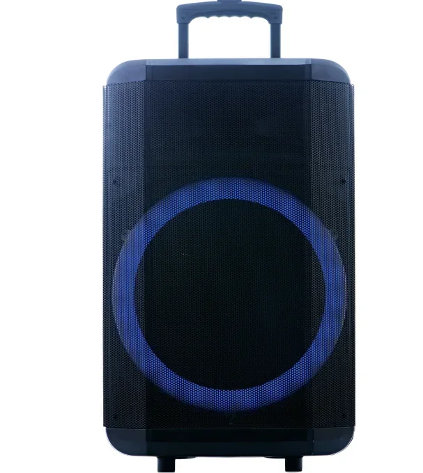 

12-дюймовая BT 5,0 светодиодная мигающая фотовспышка телефон с оригинальной тележкой