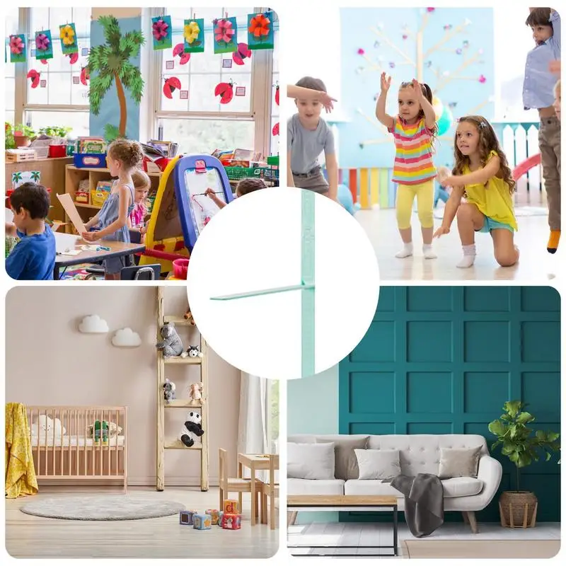 Children Height Ruler Kids Growth Chart Ruler 3D Removable And Reusable Kids Height Measurement For Living Rooms Bedrooms