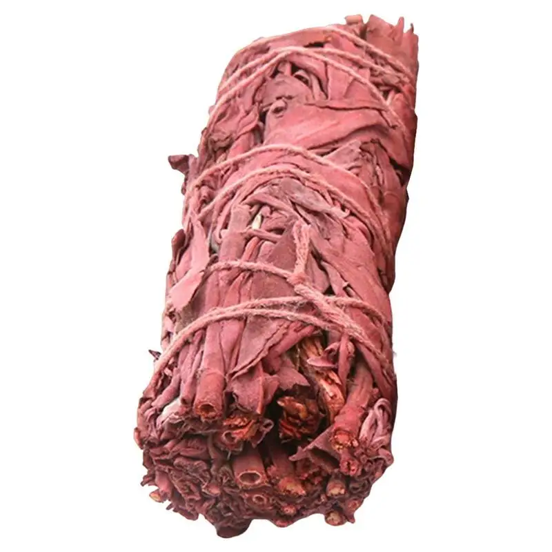 Dragon Blood Sage Red Sage Bundle Smudge Stick Negative Energy Clearing Bastoncini Di Incenso Spirituale Per La Meditazione Yoga Cleansing