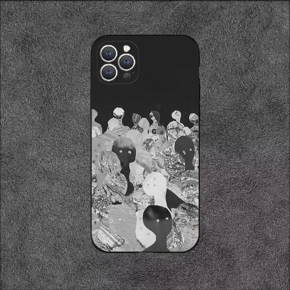 Radiohead Rock Band Soft Silicone Black Phone Case Cover