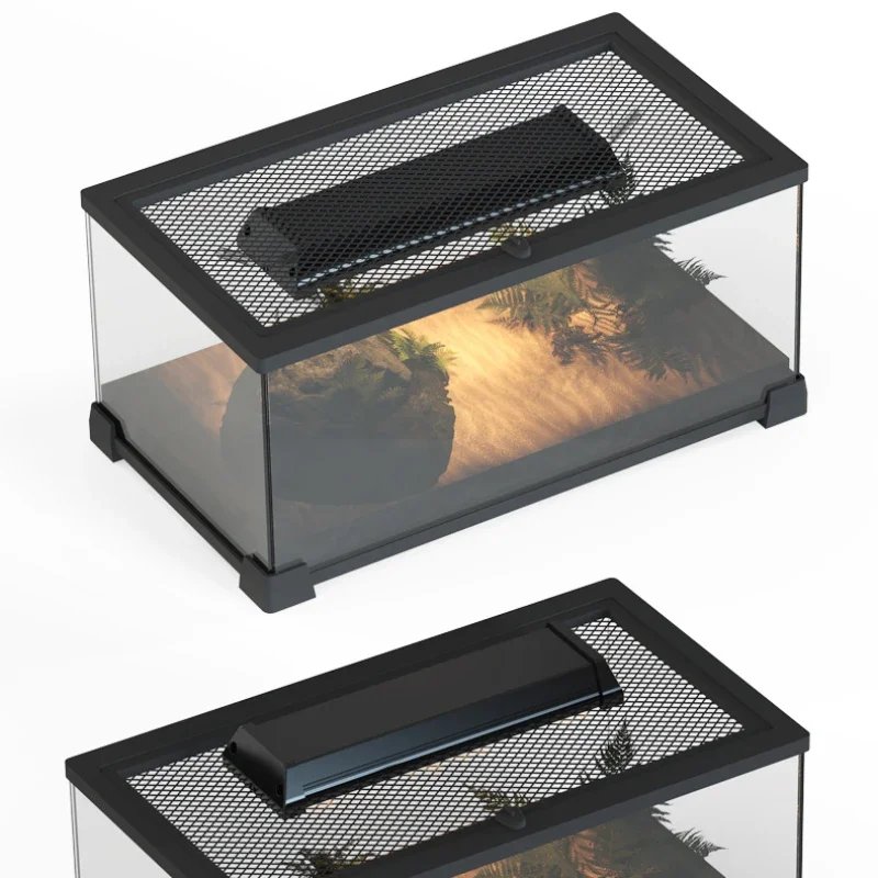 UVA+UVB Reptile Full Spectrum UVB LED Lights Turtles Lizards Sunbathe Heat Lamp 4W/8W Reptiles Light Fixture Vivarium Lighting reptile heating lamp reptile light bulb reptile lamp bulb
