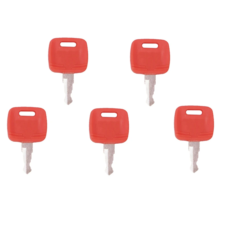 Ignition key 5pcs RE183935 RE71557 Compatible with John Deere Tractor 110 TLB 3120 3203 3320 3520 3720 4105 4120 4210 4310 4320