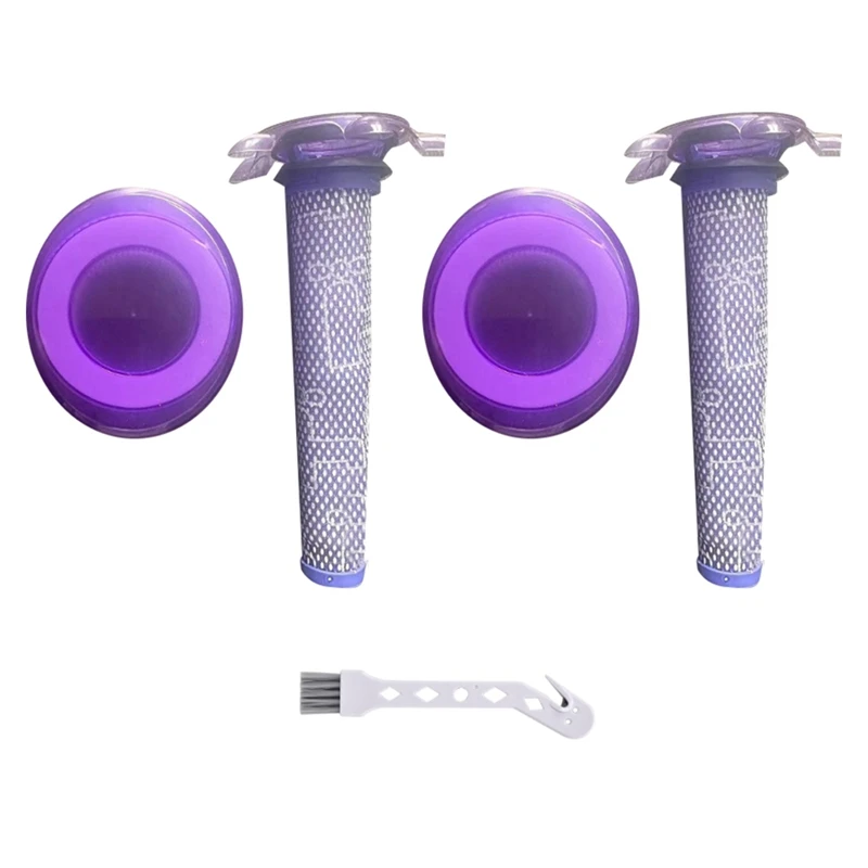

Сменный фильтр для Dyson V8 Absolute Stick/V8, аксессуары для замена фильтра, шнур для животных, бесплатный пылесос, передний фильтр, задний фильтр, 5 шт.
