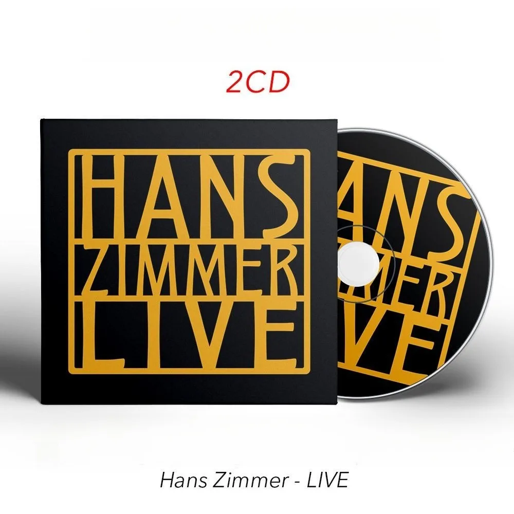 Hans Zimmer Canlı Film Müziği Klasik Film Müziği Setleri Kayıpsız Ses 2CD Disk Araba ve Evde Dinleme ve Hayranlar İçin