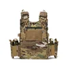 Nylon Tactical Vest MOLLE Camouflage Body Armor Hunting Carrier Airsoft Combat Accessories 5