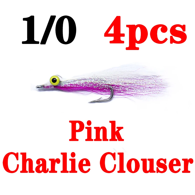 4pcs pack fly fishing crazy charlie saltwater flies 2#4#shrimp crayfish  pattern Fast Sink Bonefish Permit Tarpon Fishing Lures