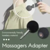 6PCS/Set Muscle Relaxation Massage Jigsaw Electric Massagers Adapter Percussion Massage Tips Kit Attachment Massager 4