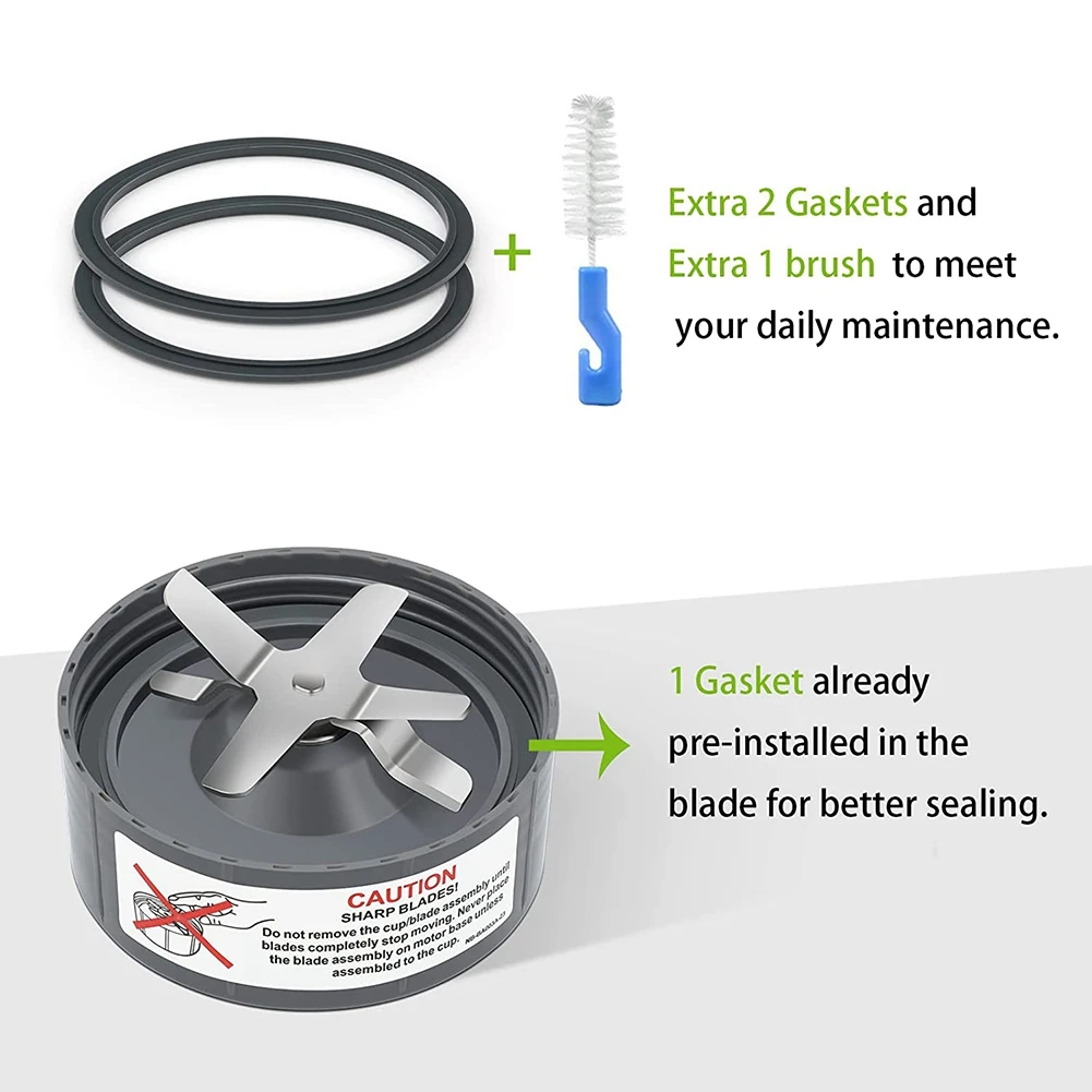 Parti Di Ricambio Adatte Per Nutribullet 600 Watt 900 Watt Di Ricambio Estrattore Lama Frullatore Tazze Accessori