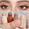 4 In 1 Pearlescent Eyeshadow Pencil Glitter Silkworm Liner Highlighter Pen Lasting Matte Eye Shadow Stick Eyes Makeup Cosmetics 3
