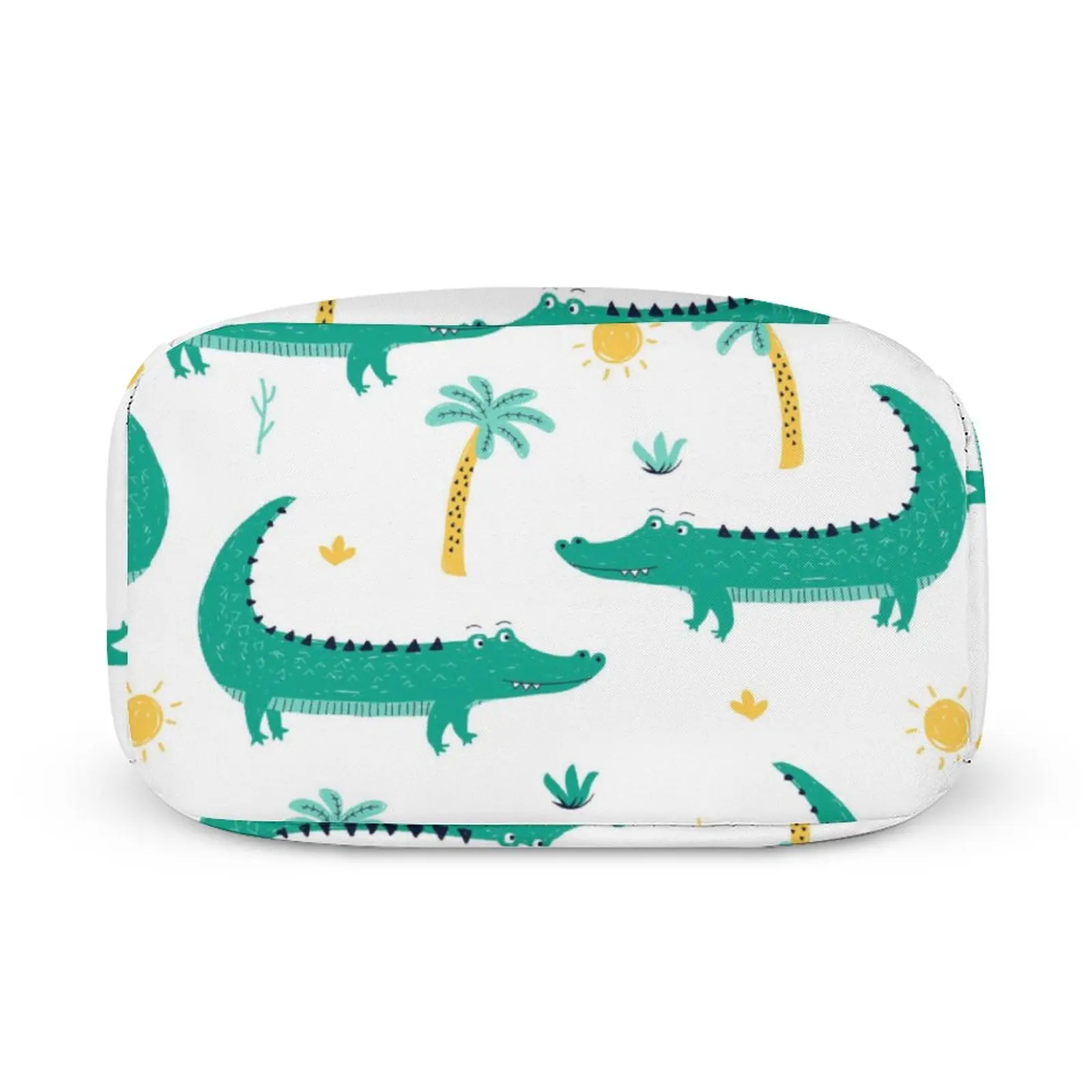 Custom Pattern Tote Lunch Bags for Women Cartoon Dinosaur Print Portable Meal Bag Picnic Travel Breakfast Box Office Work School