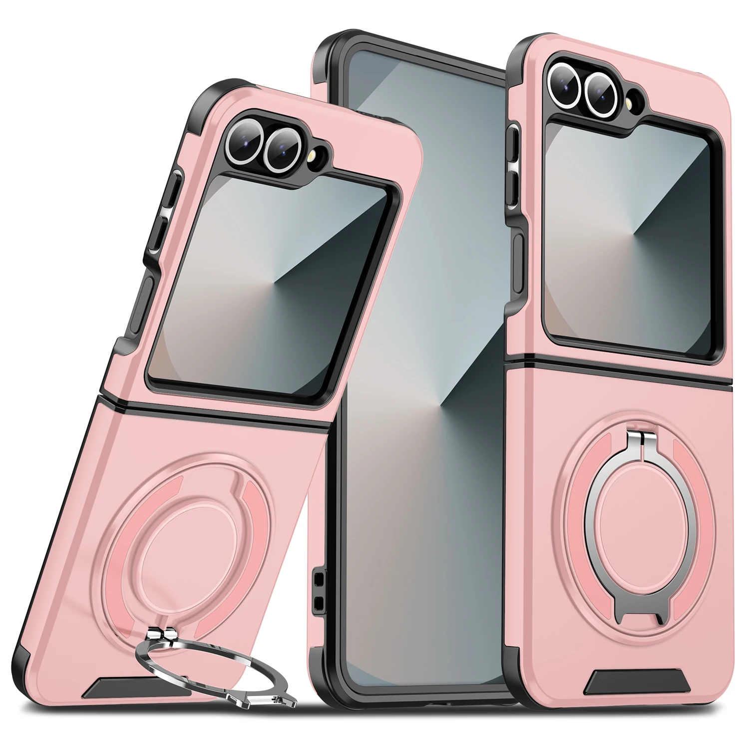 360° Rotating Magnetic Bracket Shockproof Armor Phone Case
