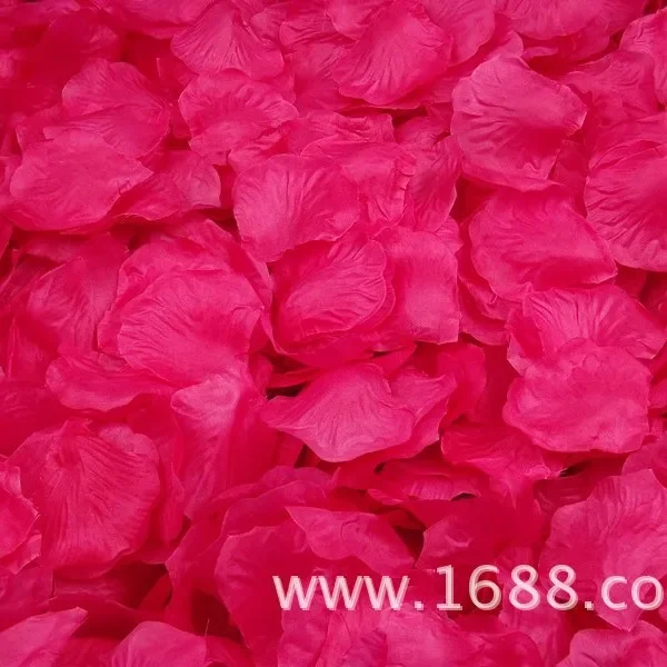 Colorful Silk Rose Petals for Romantic Decor – Perfect for Valentine's Day, Weddings, and Parties