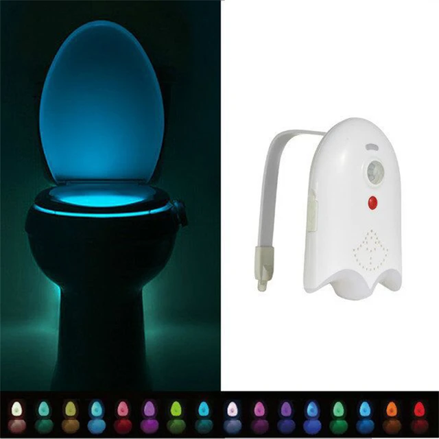 Motion Sensor Rechargeable Toilet Seat Light  Usb Rechargeable Light  Motion Sensor - Night Lights - Aliexpress