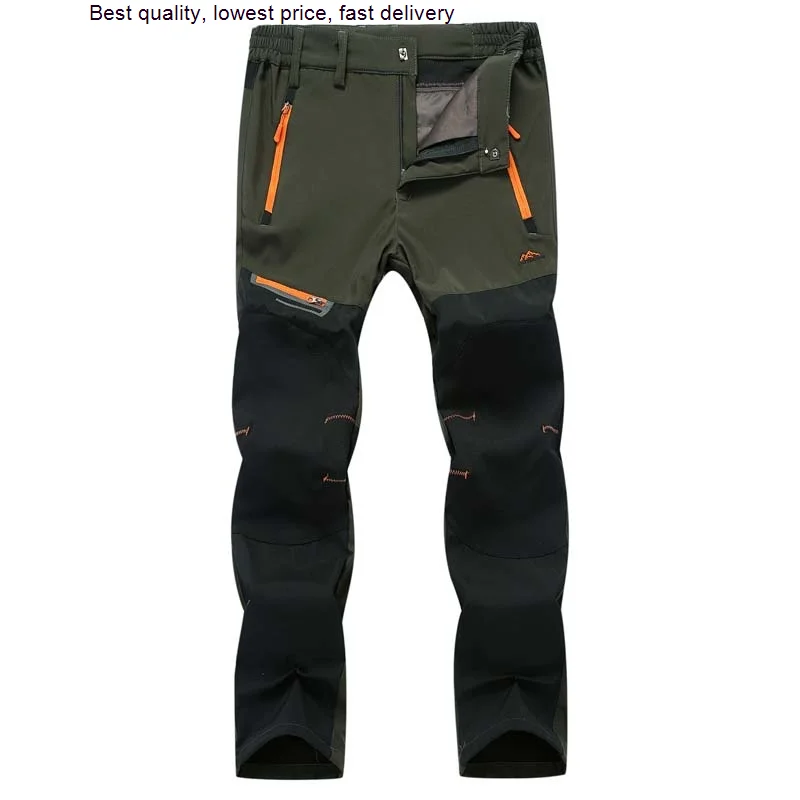 

Stretch Outdoor Hiking Pants Mens Summer Thin Climbing Fishing Trekking Cycling Sports Waterproof Elastic Trousers PN68