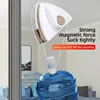 NEW Household Office Special Window Cleaner Magnetic Glass Window Cleaning Tool Automatic Water Discharge Double-layer Wiper 2