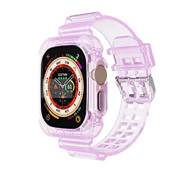 Breathable Smartwatch Strap - Universal Fit Bracelet for Ultra 49MM (Purple)