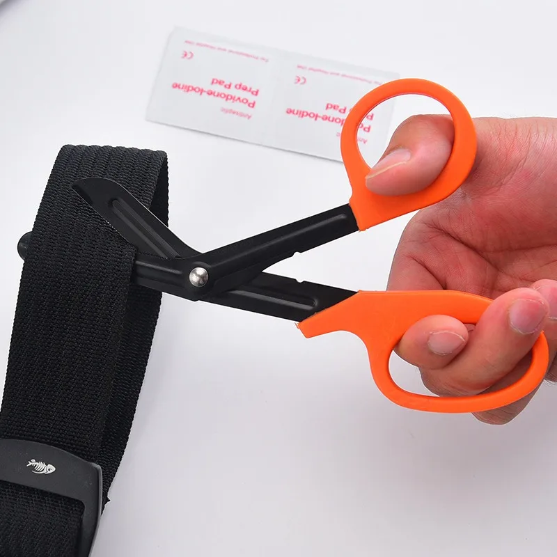 Medical Rescue Scissor Trauma Gauze IFAK Emergency First Aid Nurse Medical Rescue Tool Household Bandage Shear