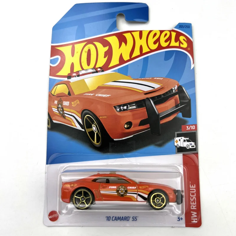 

2023-203 Hot Wheels Cars 10 CAMARO SS 1/64 Metal Die-cast Model Toy Vehicles