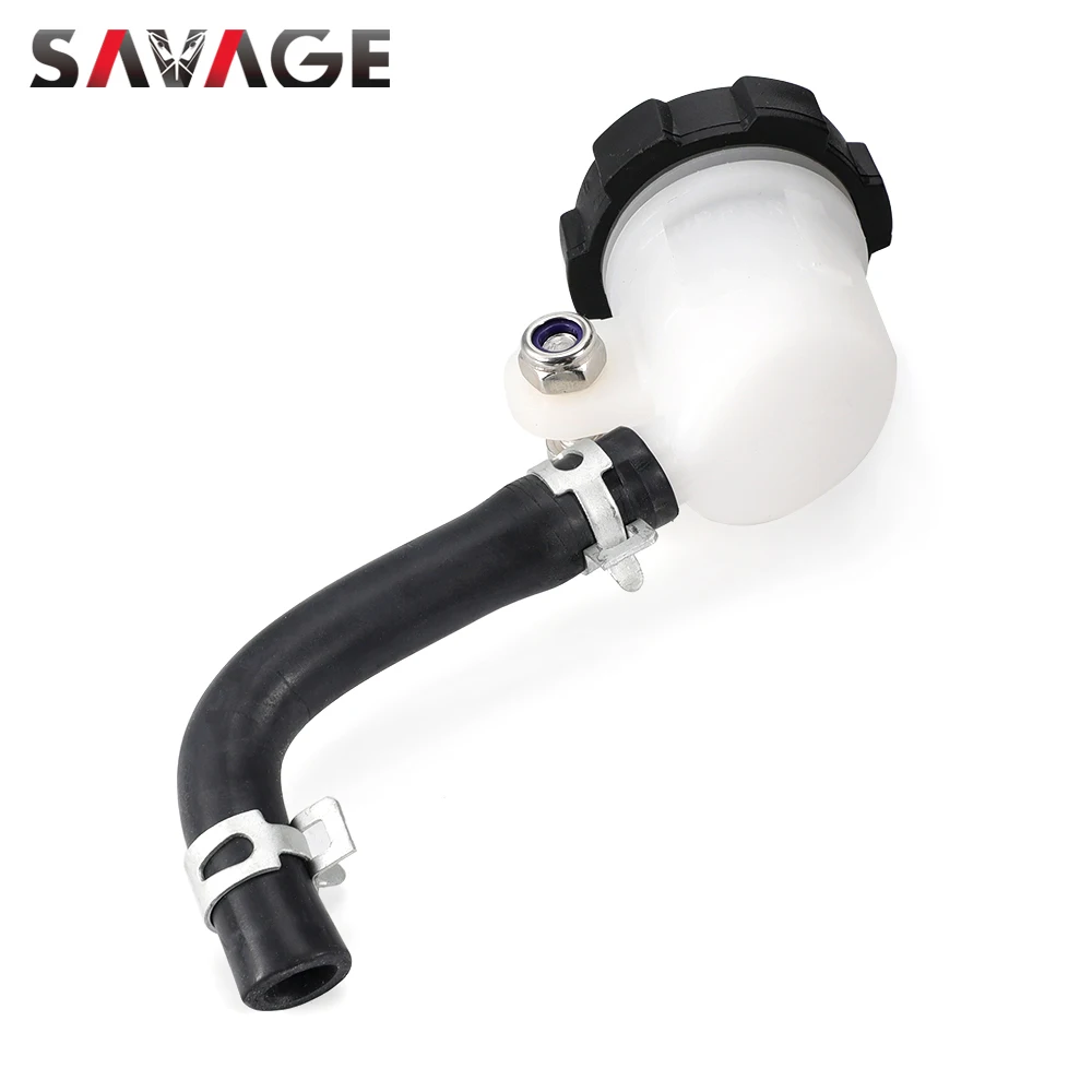 Motorcycle Universal Front Hydraulic Clutch Reservoir Cup Rear Brake Master Cylinder Oil Fluid Reservoir Tank for Yamaha Honda