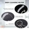 Bottle Cleaning Brushes 3pcs Long Nylon Tube Brush Set Flexible Bendable Cleaner for Washing Narrow Neck Bottle Coffee Cup Pipes 4