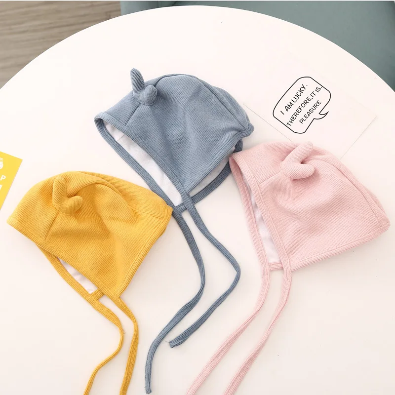 Autumn and Winter Baby Hat Infant Ear Protection Cap Boy Girl Cute Super Cute Deer Ears Cap Children Warmer Wrap Head Hat