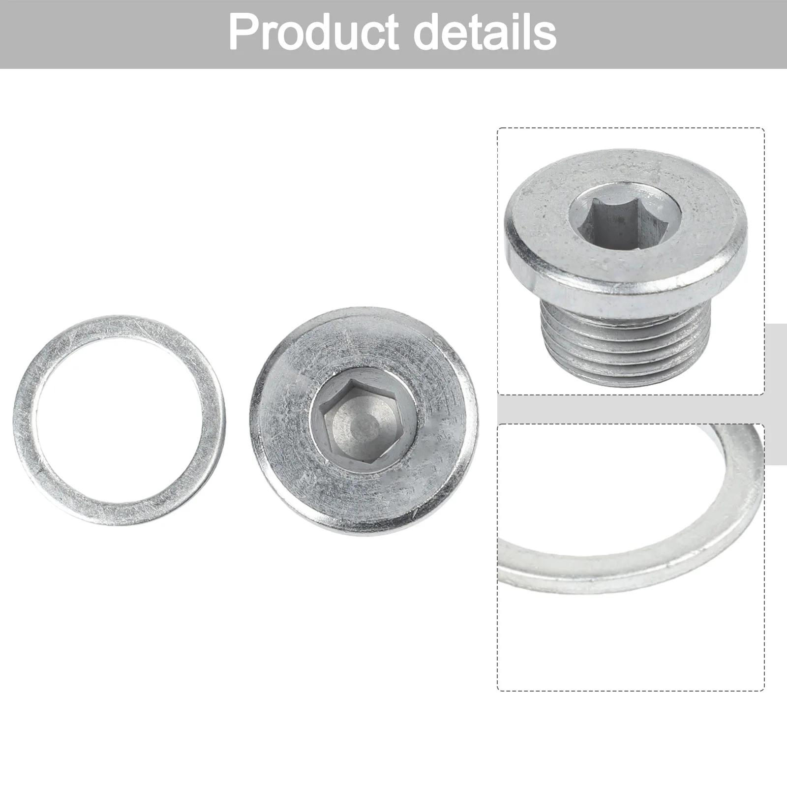 플루이드 캡 실버 트랜스 오일 충전 스크류 내마모성 비변형 교체 부품 볼보 S60용 간편한 설치