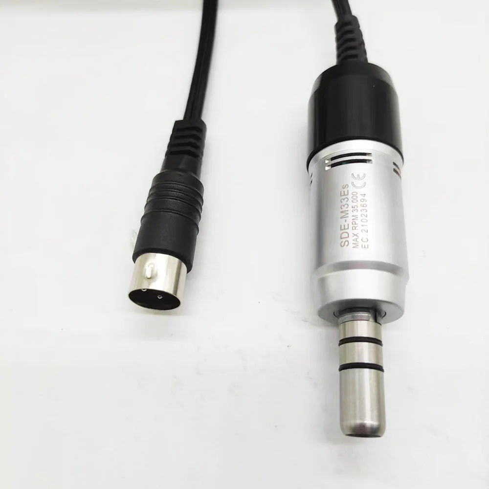 Micromotor Handpiece M33Es 35000RPM For Strong 210 90 204 207 Marathon Control Box Electric Manicure Drill Pen Manicure Handle 4