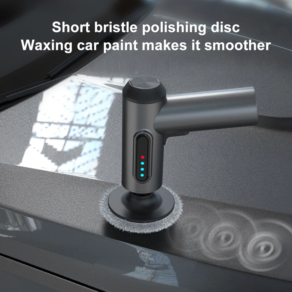 Car Polisher Handheld Wireless Polisher Car Polishing Waxing Machine Power Tool for Body Cleanig Waxing Repair car polisher