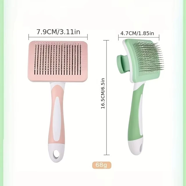 1pcs Pet Hair Removal Comb Undercoat Hair Removal Slicker Brush For Dog And Cat Grooming Tool 5