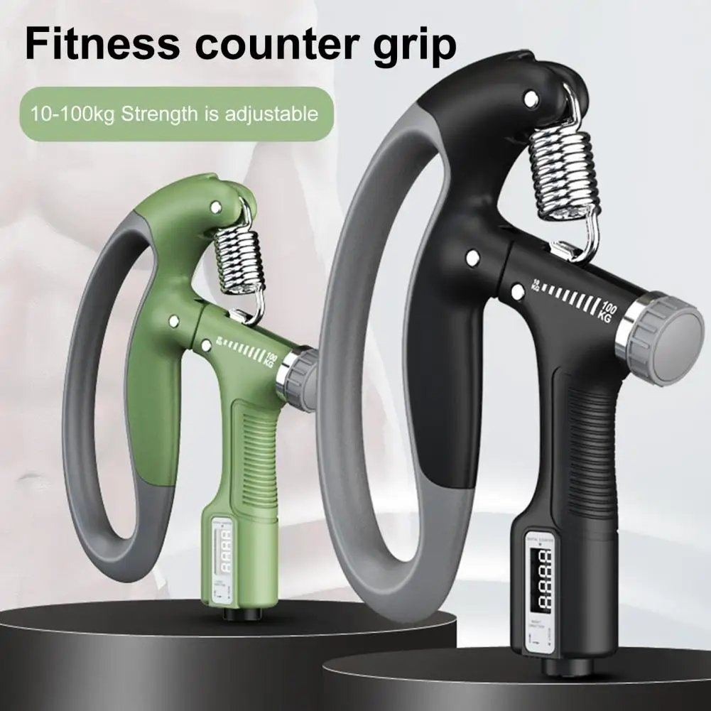 

Smart Counting Grip 3 Colors Compact Size Muscle Recovery Practical Battery-Powered Heavy Gripper Fitness Hand Exerciser
