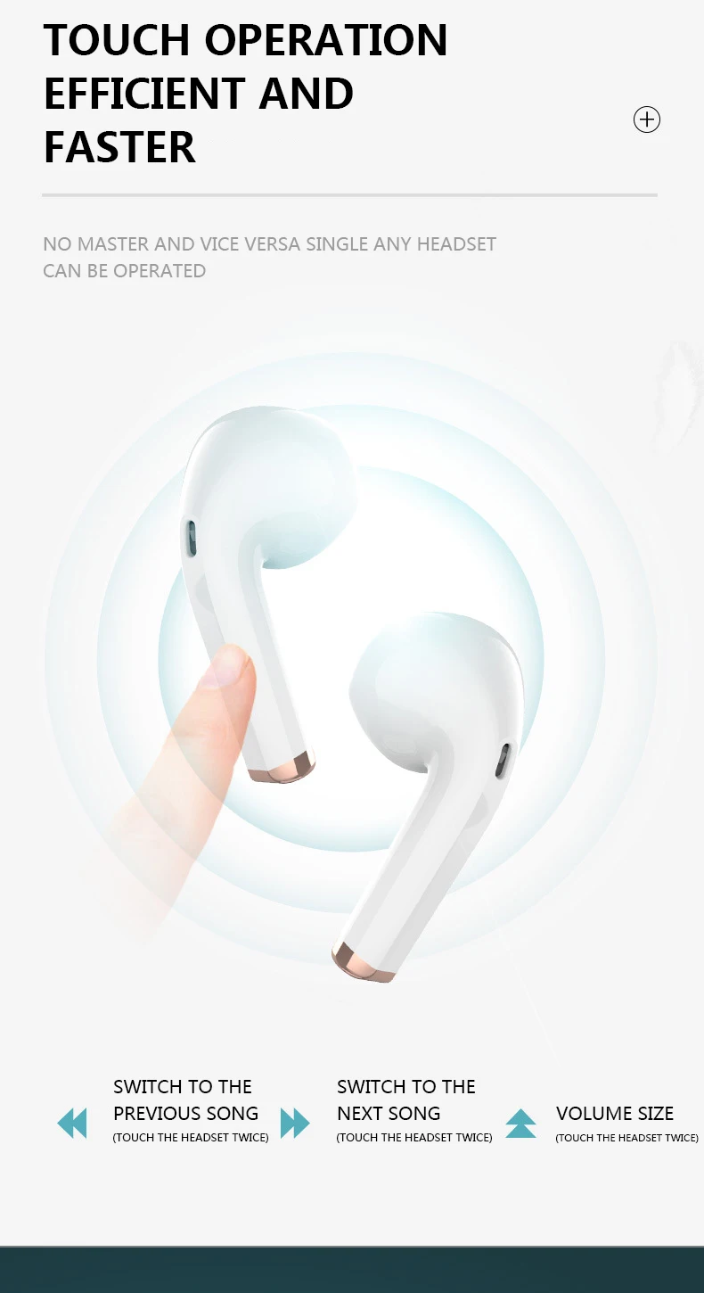 MyGiftHome Angel Wings Bluetooth Earbuds HIFI Stereo Wireless