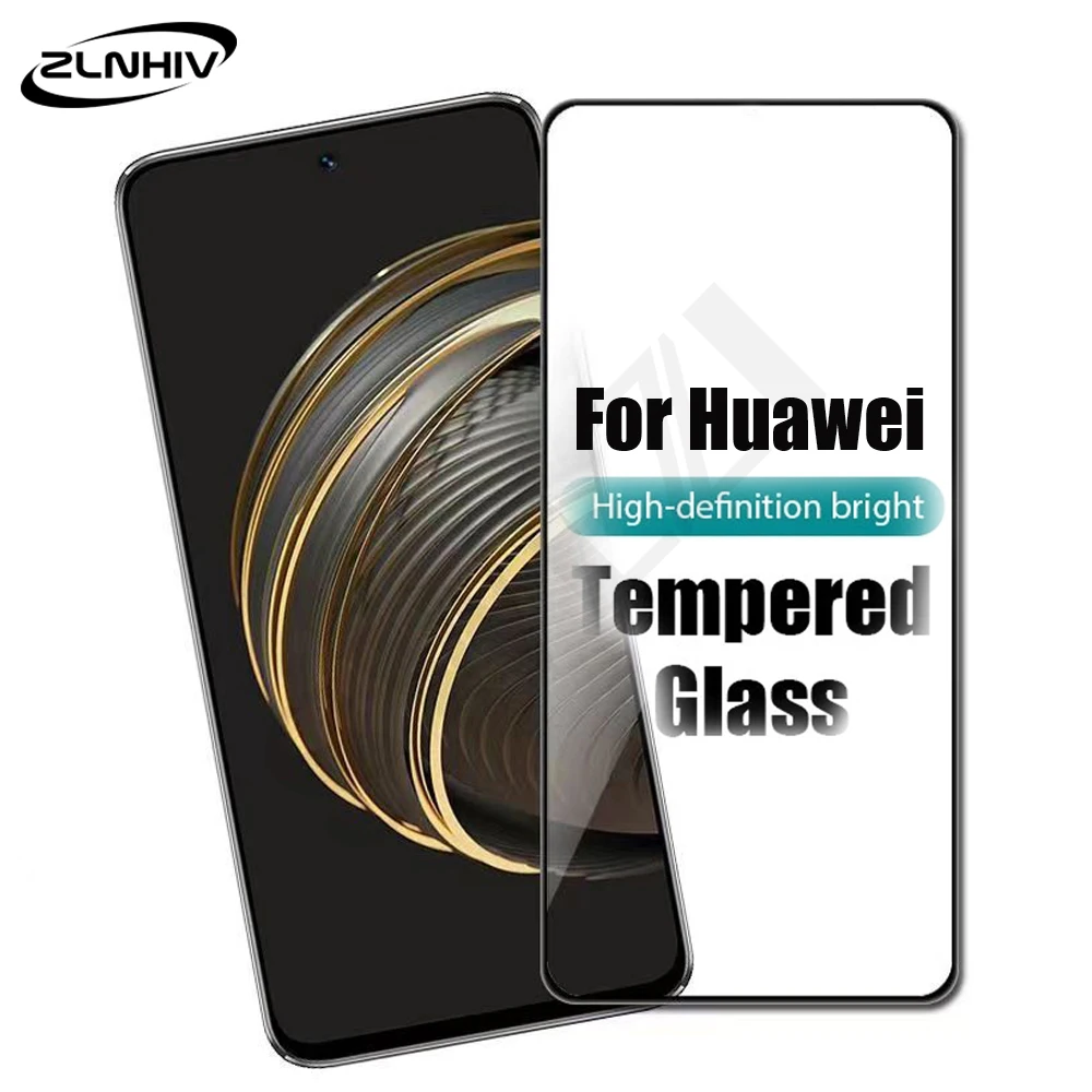 

ZLNHIV full cover tempered glass for huawei nova 10 9 8 7 10z 8i pro se youth smartphone protective film phone screen protector