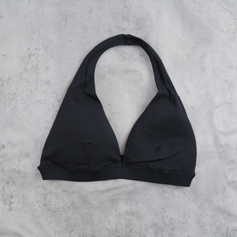 DIAS FIT JOY -Neck Hanging Neck Naked Feeling Yoga Bra for Running Fitness Cycling - Breathable Comfortable Sports Bra for Women