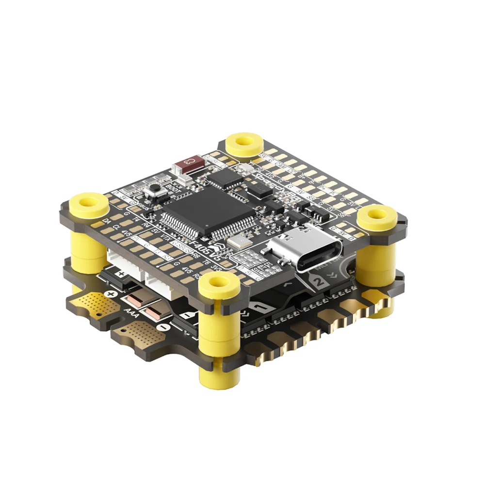 SpeedyBee F405 V5 OX32 55A 30x30 Model Aircraft FC&ESC Stack AT7456E for DIY FPV thumbnail 2