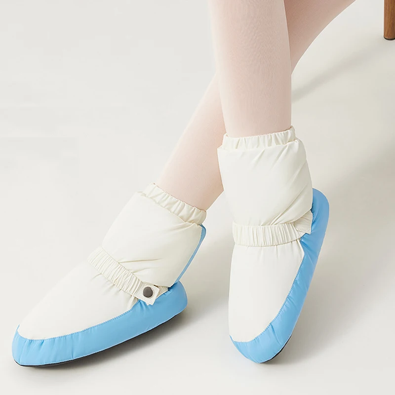 Winter Ballet Warm Up Booties National Dancing Shoes Adults Modern Dance Ballet Point Warm Shoes Exercises Ballerina Boots 5