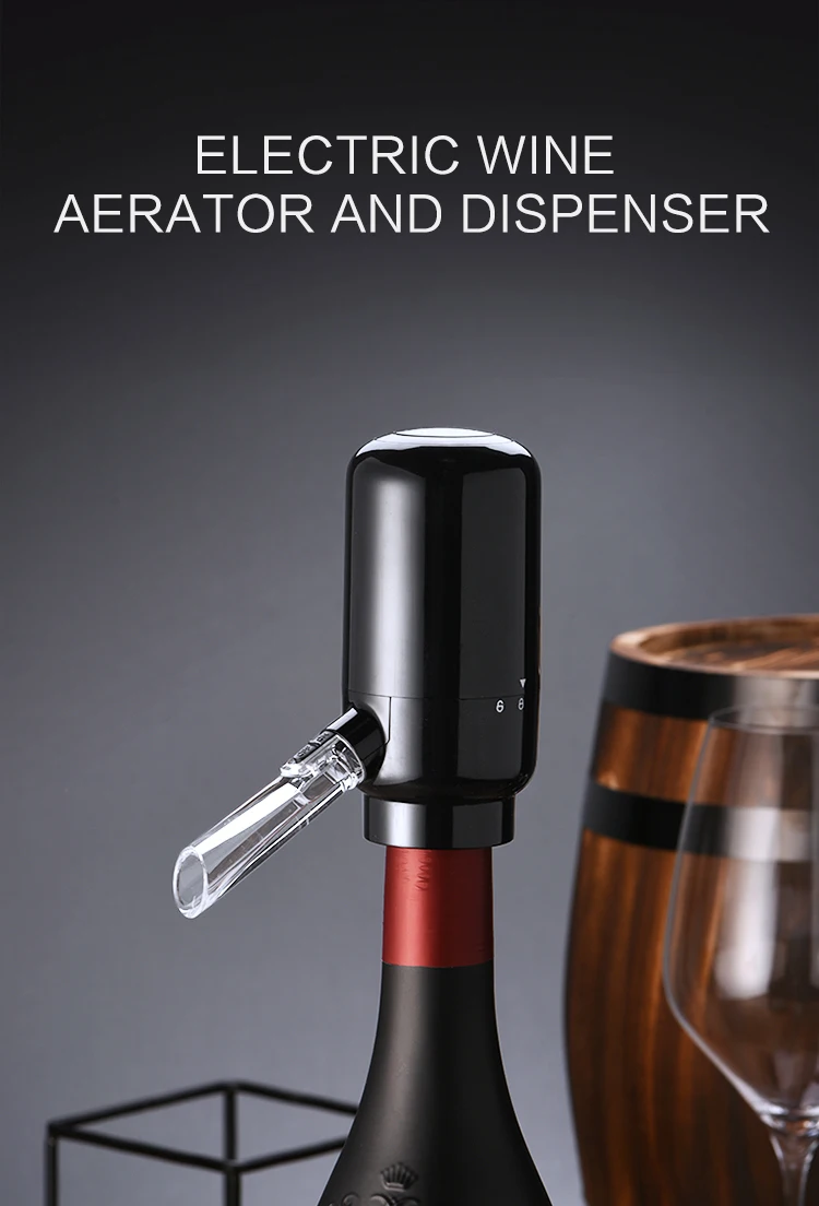 Description Picture 3 of itemAutomatic Shot Liquor Single Bottle Dispenser Electric Wine Dispenser And Decanter