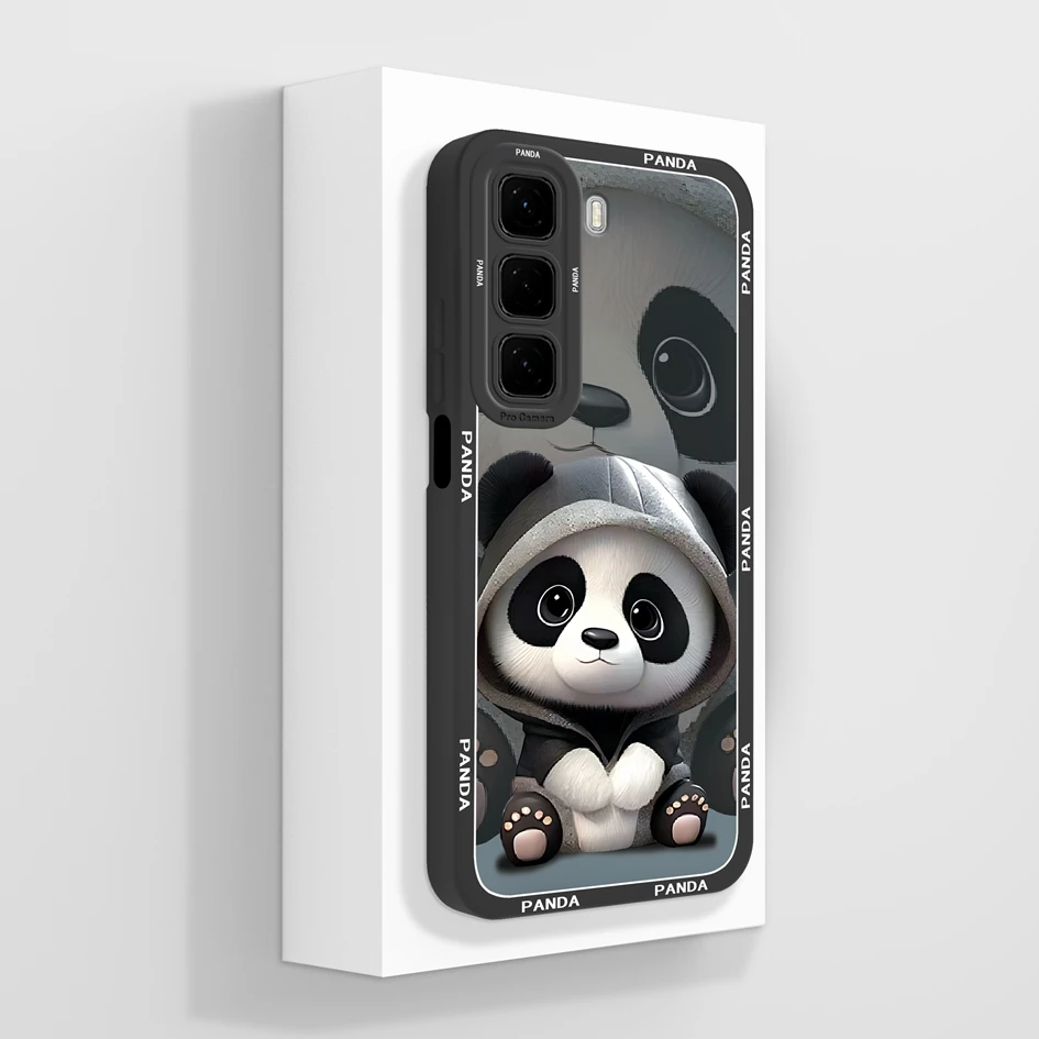 Durable Anti-Slip Panda Soft Silicone Protective Case