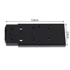 Tactical CNC Metal P320 Rear Sight Mount Base Adapter Plate Fit For SIG RMR SRO 6