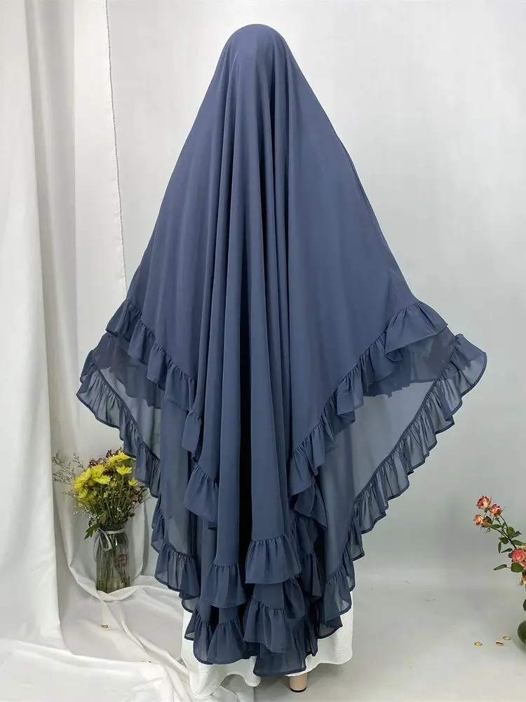 Blue Gray Hijab