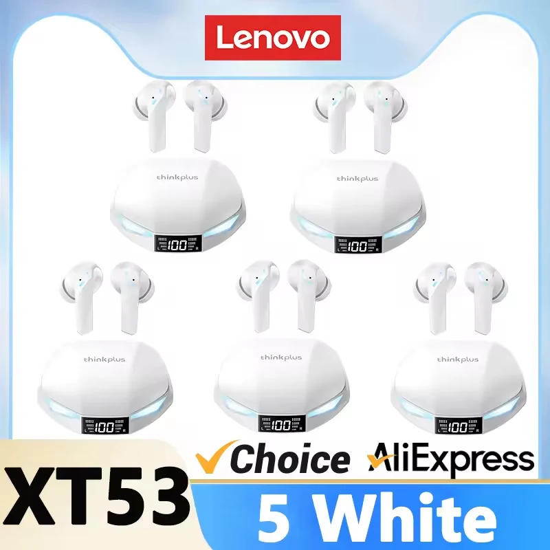 5pcs White