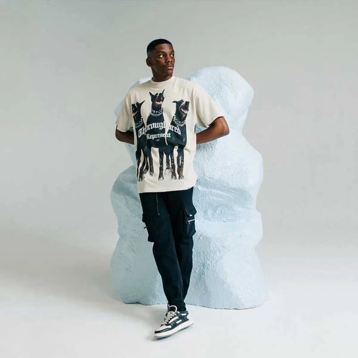 Aelfric Eden Oversized T Shirt Streetwear Hip Hop Rottweiler