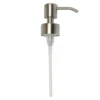 1pc 304 Stainless Steel Hand Liquid Soap Pump Dispenser Head Nozzle For Bathroom Kitchen Foam Soap Shampoo Dispenser Accessories 1