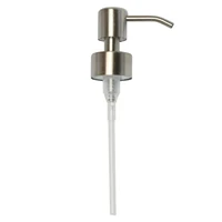 1pc 304 Stainless Steel Hand Liquid Soap Pump Dispenser Head Nozzle For Bathroom Kitchen Foam Soap Shampoo Dispenser Accessories 1