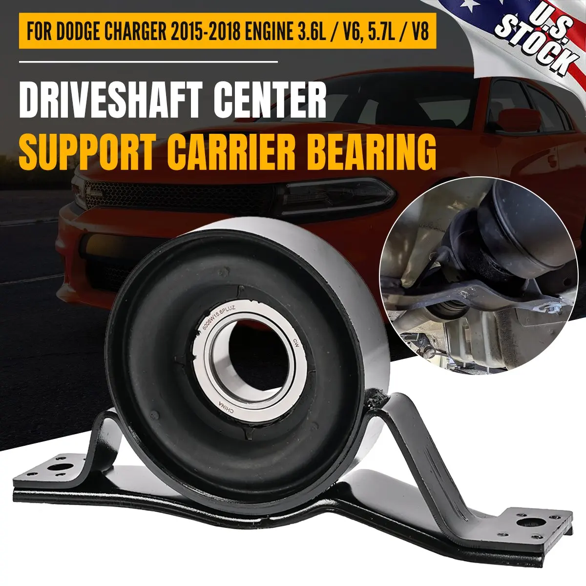 

Driveshaft Center Support Carrier Bearing For Dodge Charger 2015-2018 Acessories Car-style Car Replacement Auto Interior Tools