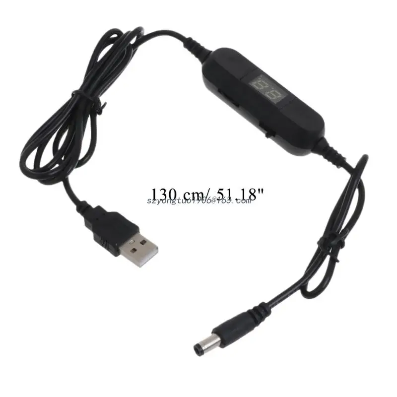 Universal Adjustable Output Voltage USB Converter Cable