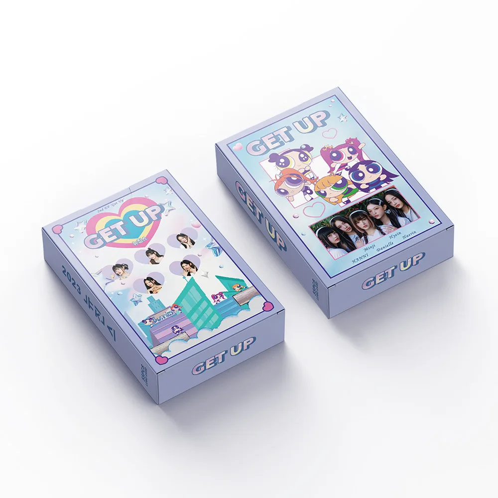 새로운 사진 앨범 버니 클럽주의 로모 카드, 새로운 청바지, 고품질 HD 포토카드, Kpop, 55 개