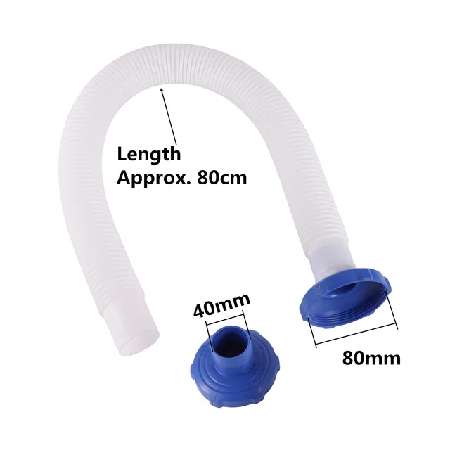 Medence Adapter Skimmer Falra Szerelt Tömlőkészlet Kültéri Föld Feletti Felfújható Uszoda B Alkatrésztisztító Tisztító Is - Image 2